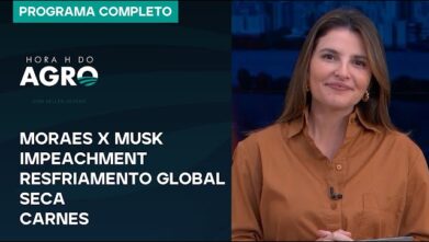 Moraes x Musk, resfriamento global, eleição na Câmara e carne bovina