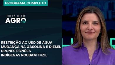 Restrição ao uso da água, drones espiões e mudança na gasolina e diesel