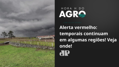 Alerta vermelho: temporais continuam em algumas regiões! Veja onde!