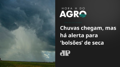 Chuvas chegam, mas há alerta para 'bolsões’ de seca