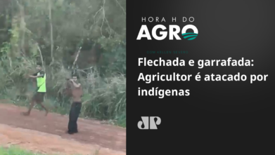 Flechada e garrafada: Agricultor é atacado por indígenas