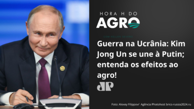 Guerra na Ucrânia: Kim Jong Un se une à Putin; entenda os efeitos ao agro!