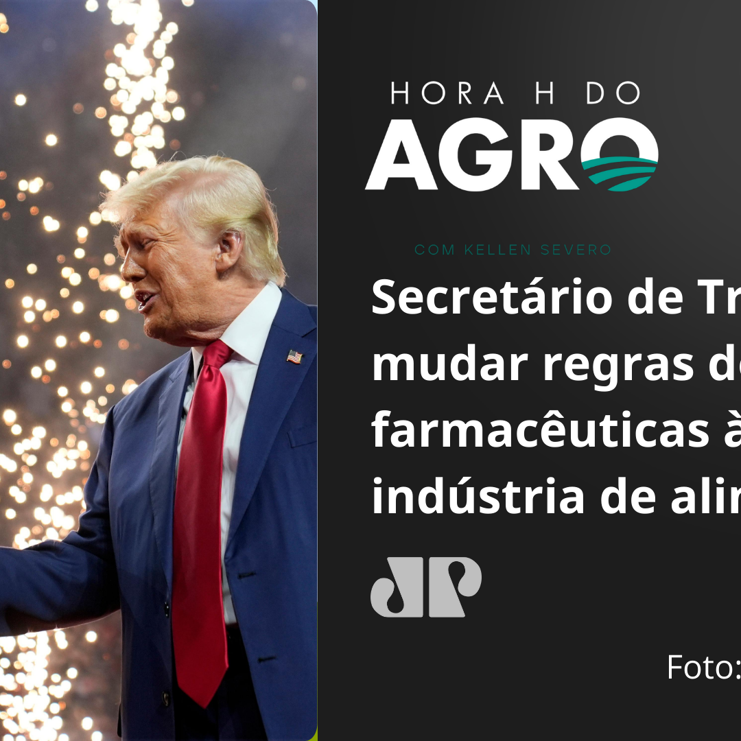 Secretário de Trump quer mudar regras do jogo de farmacêuticas à indústria de alimentos