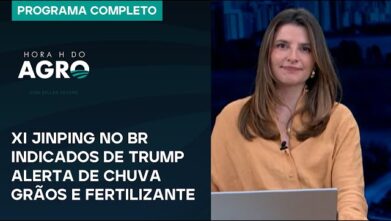 Xi Jinping no Brasil, indicados de Trump, alerta de chuva, grãos e fertilizantes